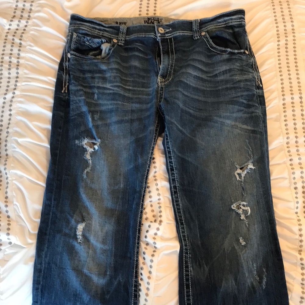 Buckle jeans